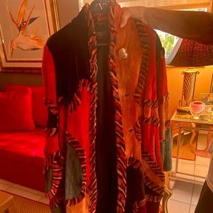 Colorful Beaver winter coat from Bergdorf's